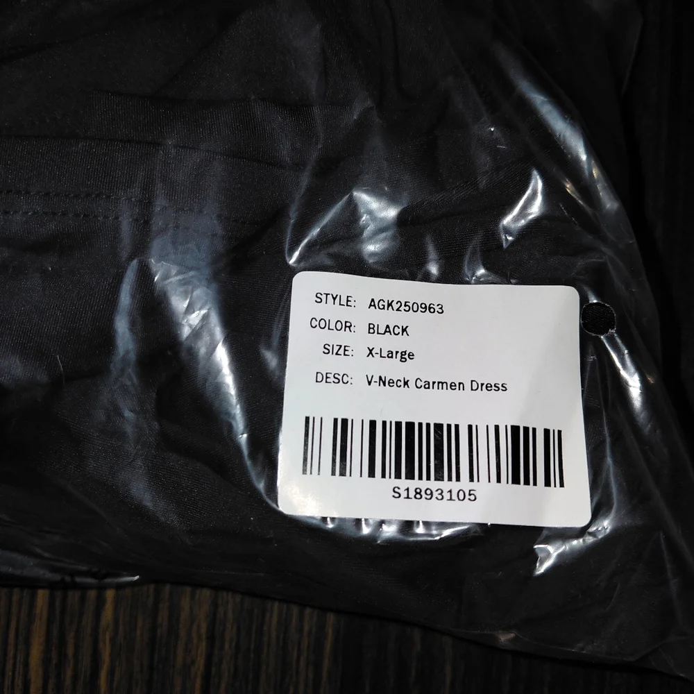 NWT Dolls Kill Black Backless Long Sleeve Carmen Mini Dress Size XL - Sexy Goth - Picture 15 of 15